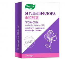 Multiflora Evalar Femi 15 capsules 533,741 mg