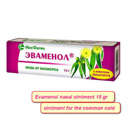 Evamenol (Levomenthol) nasal ointment 15 gr