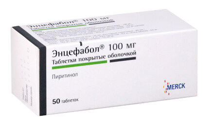 Encephabol (Pyritinol) 50 tablets 100 mg