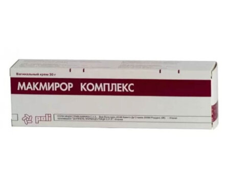 Macmiror Complex (Nystatin, Nifuratel) vaginal cream 30 gr