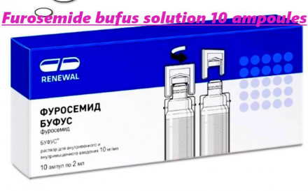 Furosemide bufus solution 10 ampoules