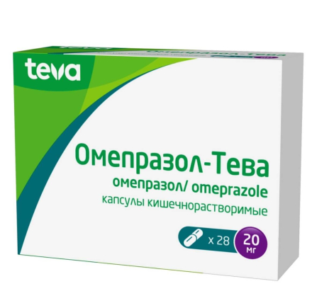 Omeprazole-Teva enteric capsules