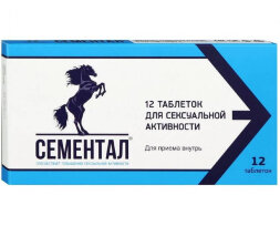 Semental for men enhances the potency of 12 tablets