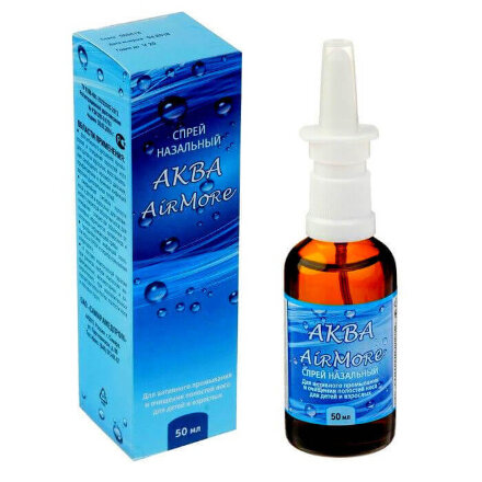 Aqua AIR MORE nasal spray