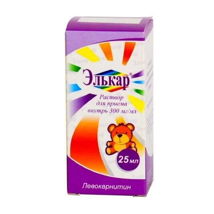 Buy Elkar L-Carnitine Oral Solution 300 mg/ml - Shopmybuy.com