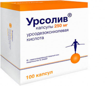Ursoliv (ursodeoxycholic acid) 250 mg