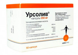Ursoliv (ursodeoxycholic acid) 250 mg