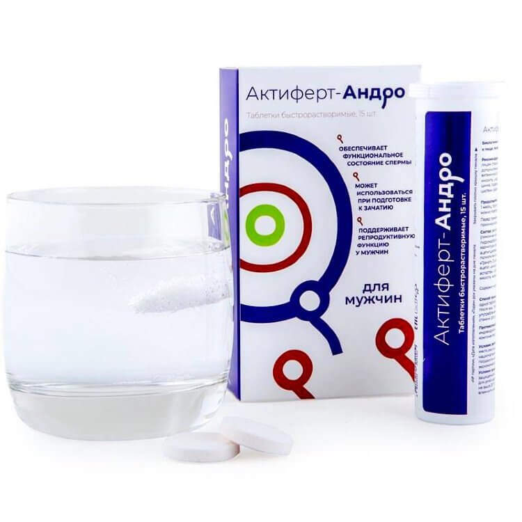 Buy Aktifert-andro increases male fertility, 15 tablets for 4 gr