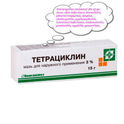 Tetracycline ointment 3% 15 gr