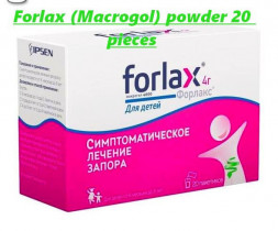 Forlax (Macrogol) powder 20 pieces
