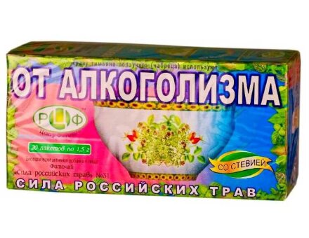Phyto-tea the power of Russian herbs from alcoholism