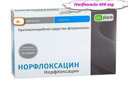 Norfloxacin 400 mg 10 tablets