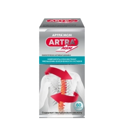Artra MSM (Glucosamine, Chondroitin Sulfate, Hyaluronic acid) 60 pills