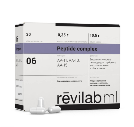 Revilab ML 06 (peptides for the digestive tract and liver) 30 capsules