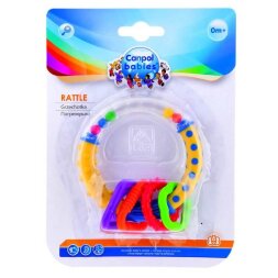 Rattle multi-colored Canpol babies 0+