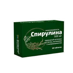 Spirulina strengthen immunity, dysbacteriosis 60 tablets
