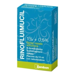 Rinofluimucil (Acetylcysteine | tuaminoheptane) spray nasal 10 ml
