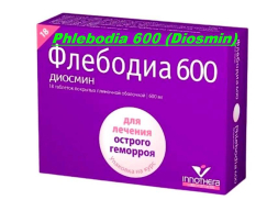 Phlebodia 600 (Diosmin) 18 tablets