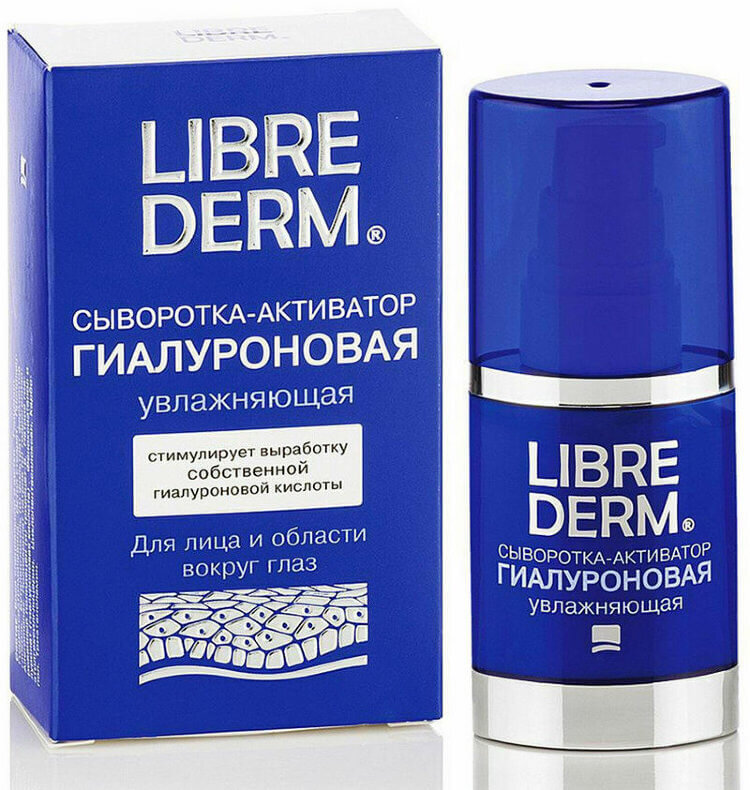 Buy Hyaluronic Serum activator moisturizing LIBREDERM 30ml - Shopmybuy.com