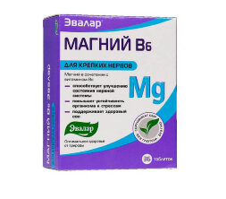 Magnesium B6 Evalar helps the nervous system