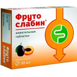 Frutoslabin (Inulin) fight constipation 30 tablets