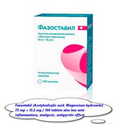 Fazostabil (Acetylsalicylic acid, Magnesium hydroxide)