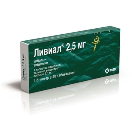 Livial (tibolone) 28 pills