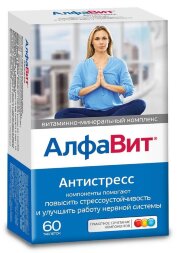 Alfavit Antistress vitamin and mineral complex 60 tablets
