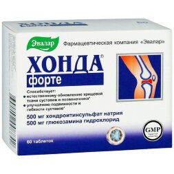 Chonda Forte Evalar for joints 60 tablets