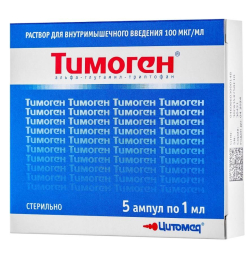 Thymogen (alpha-glutamyl-tryptophan) solution