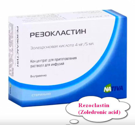 Rezoclastin (Zoledronic acid)