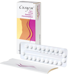 Siluette (ethinylestradiol, dienogest) 2 mg + 0.03 mg