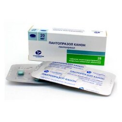 Pantoprazole Kanon proton-pump inhibitor 28 tablets