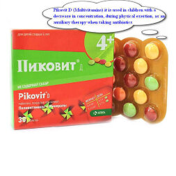 Pikovit D (Multivitamins) 30 pills
