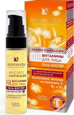 Novosvit gel-byster with vitamins face antioxidant 30 ml