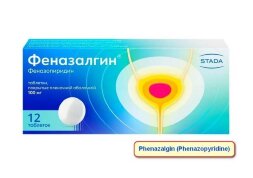 Phenazalgin (Phenazopyridine) 100 mg