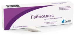 Gynomax (tinidazole, tioconazole) vaginal suppositories