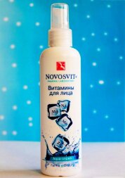 Novosvit Aqua spray facial vitamins 190 ml