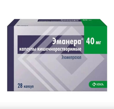 Emanera (Esomeprazole) capsules