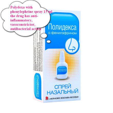 Polydexa with phenylephrine spray 15 ml