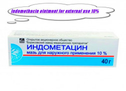 Indomethacin ointment for external use 10% 40gr
