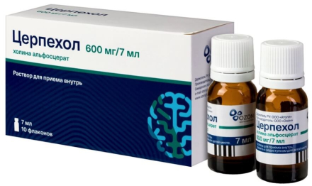 Cerpehol (choline alfoscerate) 600 mg