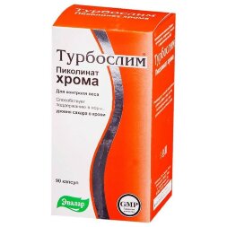 Turboslim Evalar Chromium Picolinate for weight loss 90 capsules