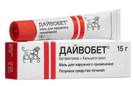Daivobet (calcipotriol, betamethasone) ointment