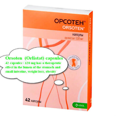 Orsoten  (Orlistat) capsules