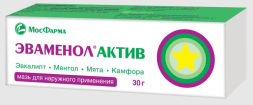 Evamenol active (levomenthol, eucalyptus oil) ointment 30 g