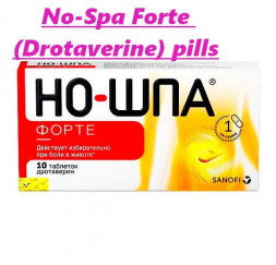 No-Spa Forte (Drotaverine) pills