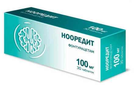 Nooredit (fonturacetam) 100 mg 30 pills