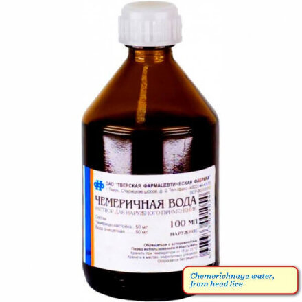 Chemerichnaya water, for external use anti-lice 100 ml
