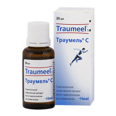 Traumeel C drops, ointment, sprains, arthritis 30 ml